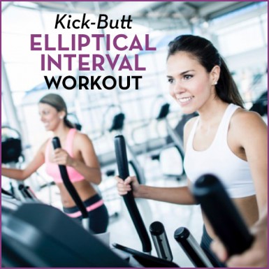 Amp up the intensity of your usual gym workouts with this kick butt elliptical interval workout.