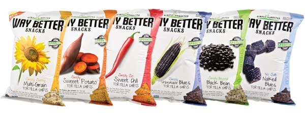 A healthy packaged food: Way Better Snacks chips