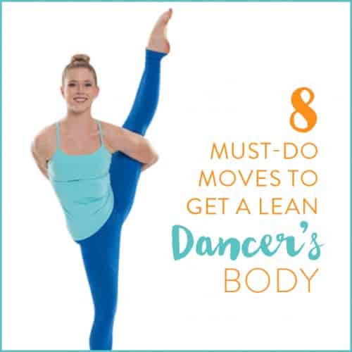 Learn how to get a lean dancer's body with these 8 yoga poses.