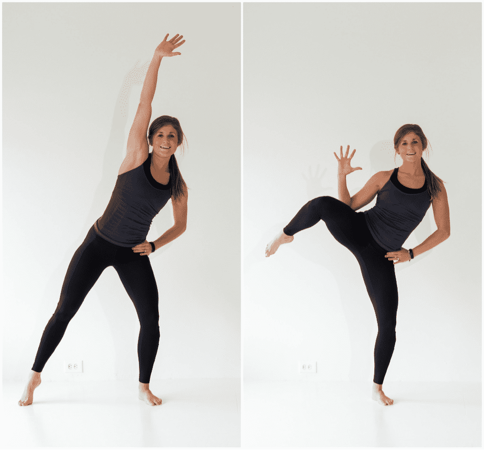 Try this barre and HIIT combo workout combining basic barre moves with high intensity interval training to strengthen and tone while increasing your metabolism and endurance.