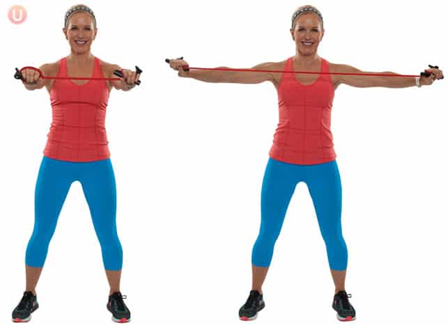 Learn what resistance band exercises are the best for a total body workout.