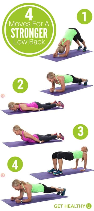 4 Moves For A Stronger Lower Back