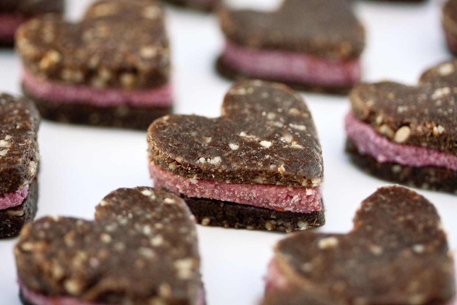 Looking for a healthy dessert recipe for Valentine's day? Try these 9 decadent recipes including a delicious cookie sandwich recipe.