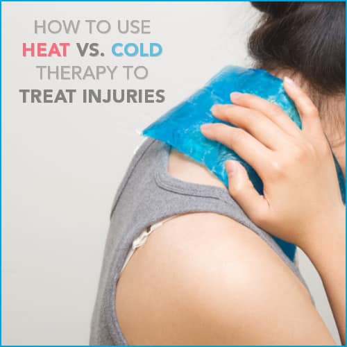 When should you use heat and when should you use ice to treat injuries? Find out here.