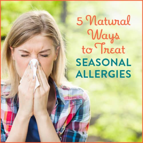 Sneezing and sniffling your way through spring? Here are our favorite natural treatments for allergies.