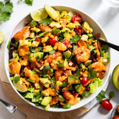 healthy chipotle shrimp salad recipe