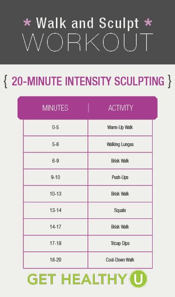 Try this 20-minute hill walk to boost your walking workouts for weight loss.
