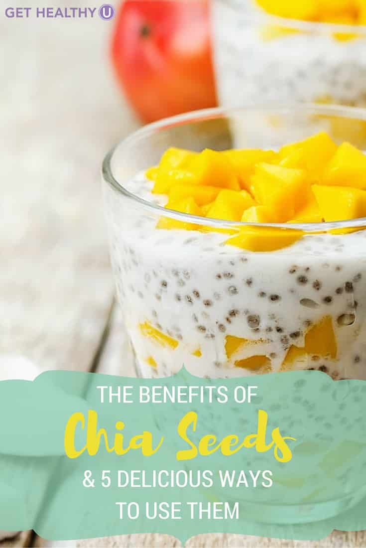Get the health benefits of chia seeds with these healthy recipes.