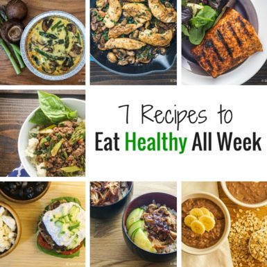 Eat healthy all week long with these 7 recipes from Slender Kitchen.