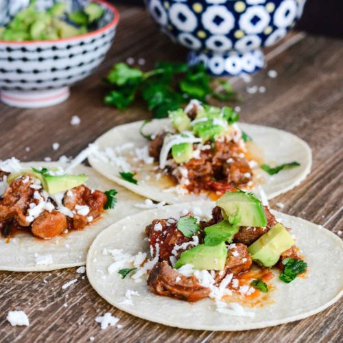 Try this simple but flavorful gluten free pulled pork taco recipe!