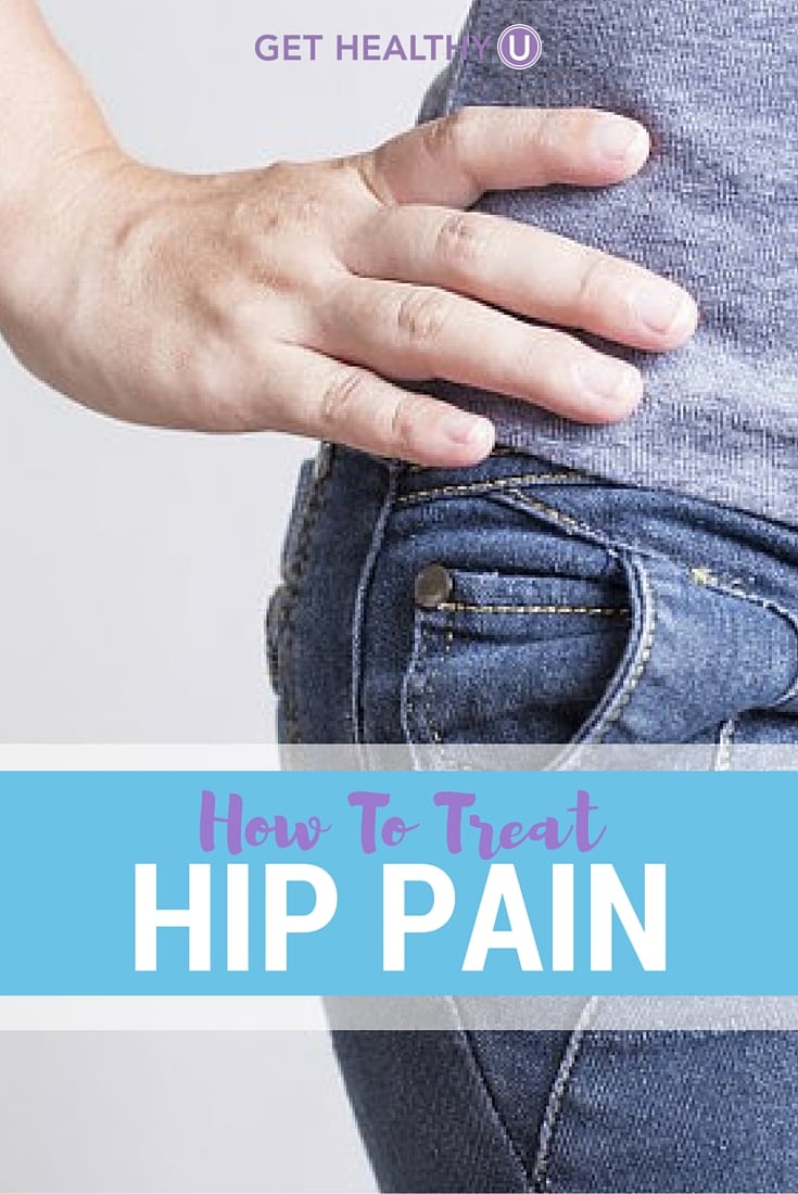 Treat hip pain at home with these helpful tips.