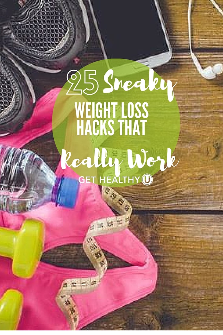 Need to lose weight faster? There are a few simple weight loss hacks you can use at home, at the office, or out on the town to boost your weight loss and help get the body you deserve.