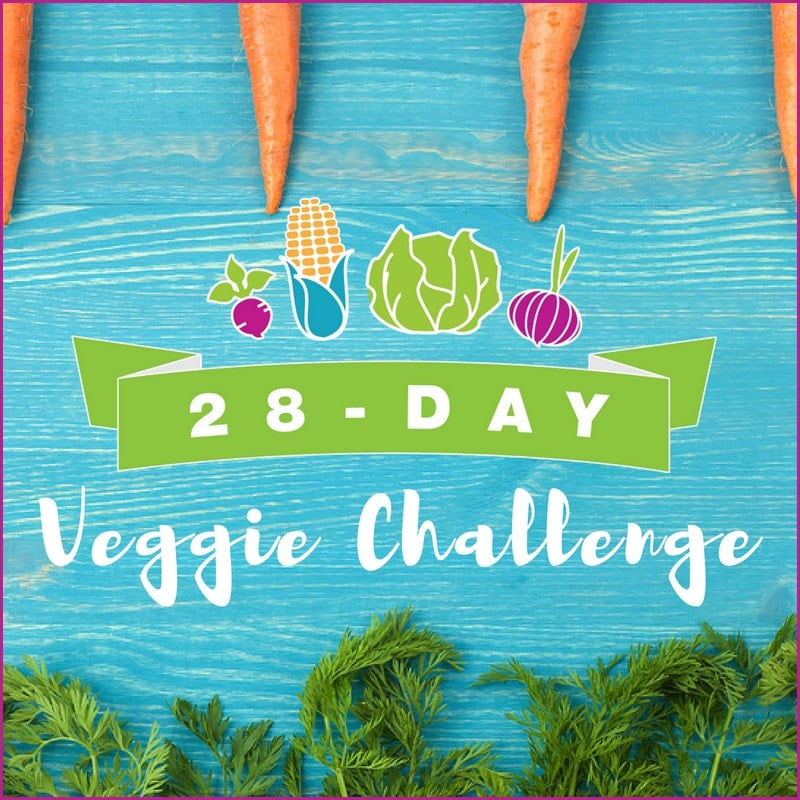 The 28Day Veggie Challenge Get Healthy U