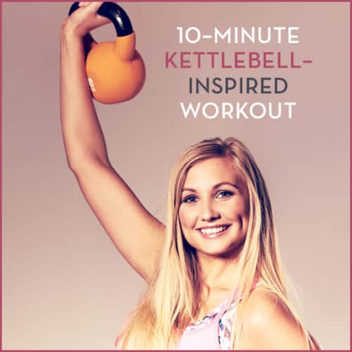 Use these moves to get in shape with a kettle bell!