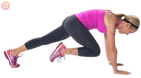 Mountain climbers are one of the best bodyweight moves you can do.