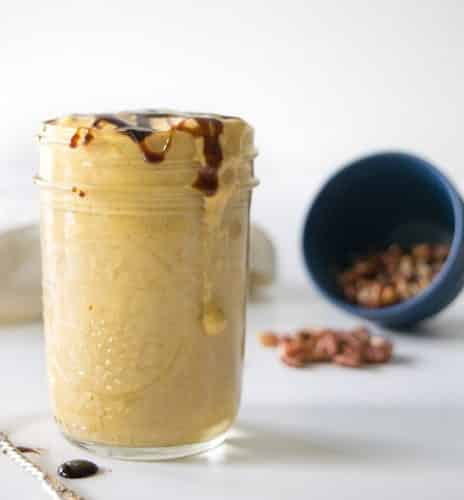 Try this Paleo Pumpkin Pecan Smoothie as the perfect rich and satisfying fall smoothie!