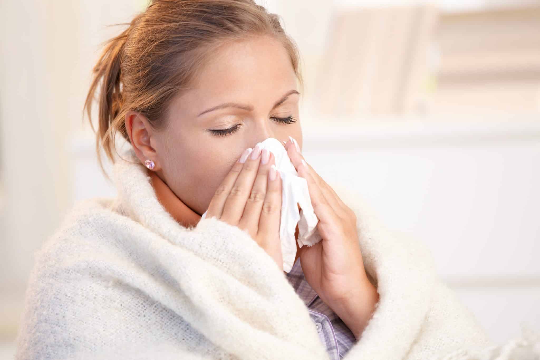 Use these holistic approaches to treat a cold or flu naturally.
