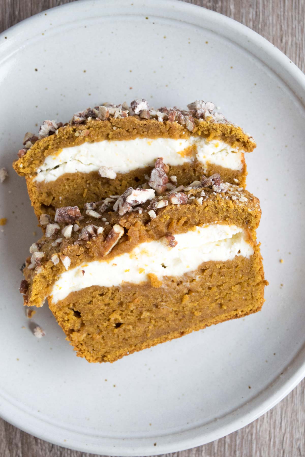 It's pumpkin season and we're celebrating with this indulgent pumpkin cream cheese bread! #pumpkin #recipe