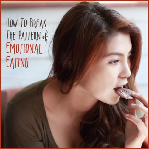 Are you an emotional eater? Learn how to break the cycle of overeating when you're upset with these tips.