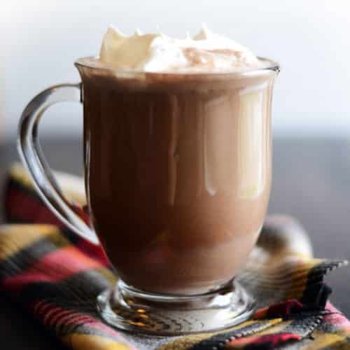 Whip up this quick and delicious dairy-free hot chocolate recipe for your next holiday celebration its delicious and only 80 calories per serving!