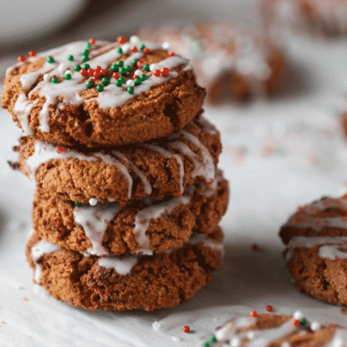 Check out these delicious grain-free gluten-free dairy-free egg-free paleo-friendly ginger molasses cookies for a healthy holiday treat!