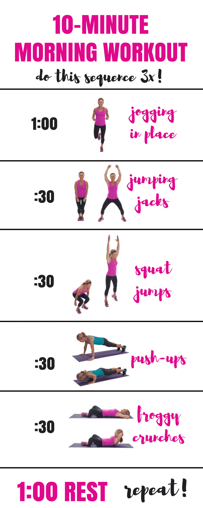 Use this 10-minute workout to jumpstart your morning.