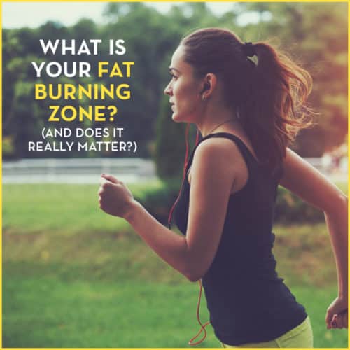 Learn whether or not you're working out in your fat burning zone.