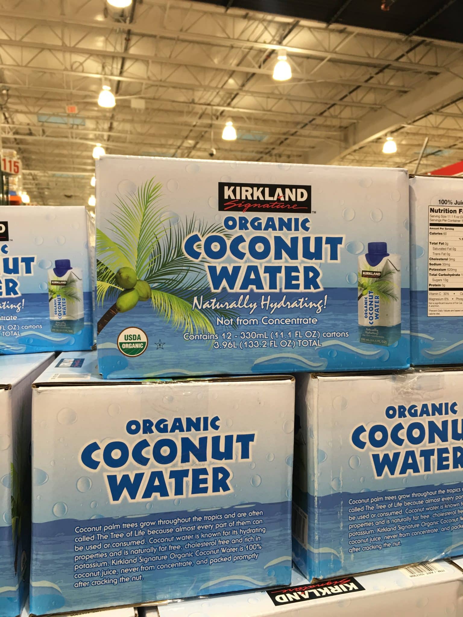 Organic Coconut Water from Costco