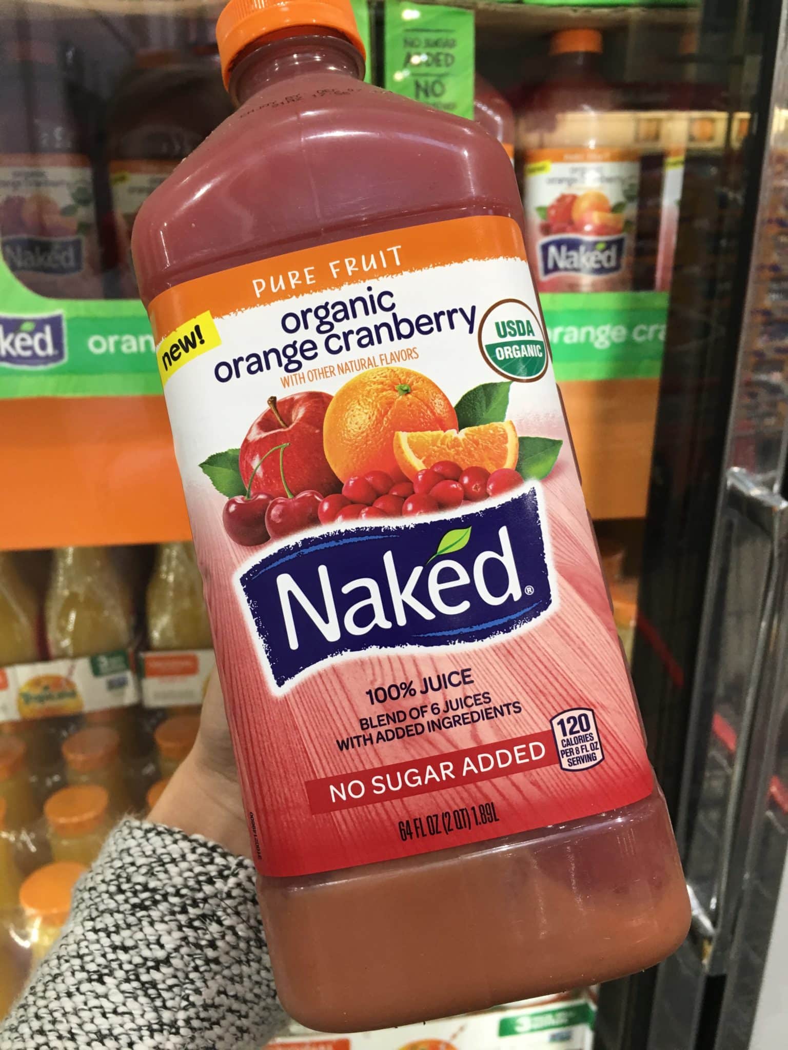 Organic naked juice from Costco