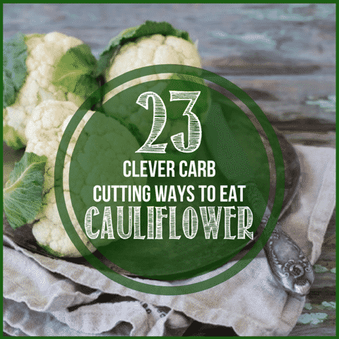 From pasta to potatoes to bread, the versatility of cauliflower is endless! Check out these 23 cauliflower recipes that make carb-cutting way easier.