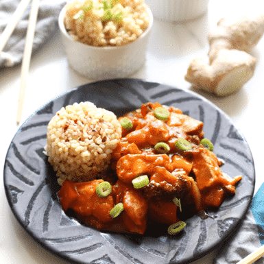Set it and forget it with this easy slow cooker sweet and sour chicken recipe that's loaded with protein and flavor.