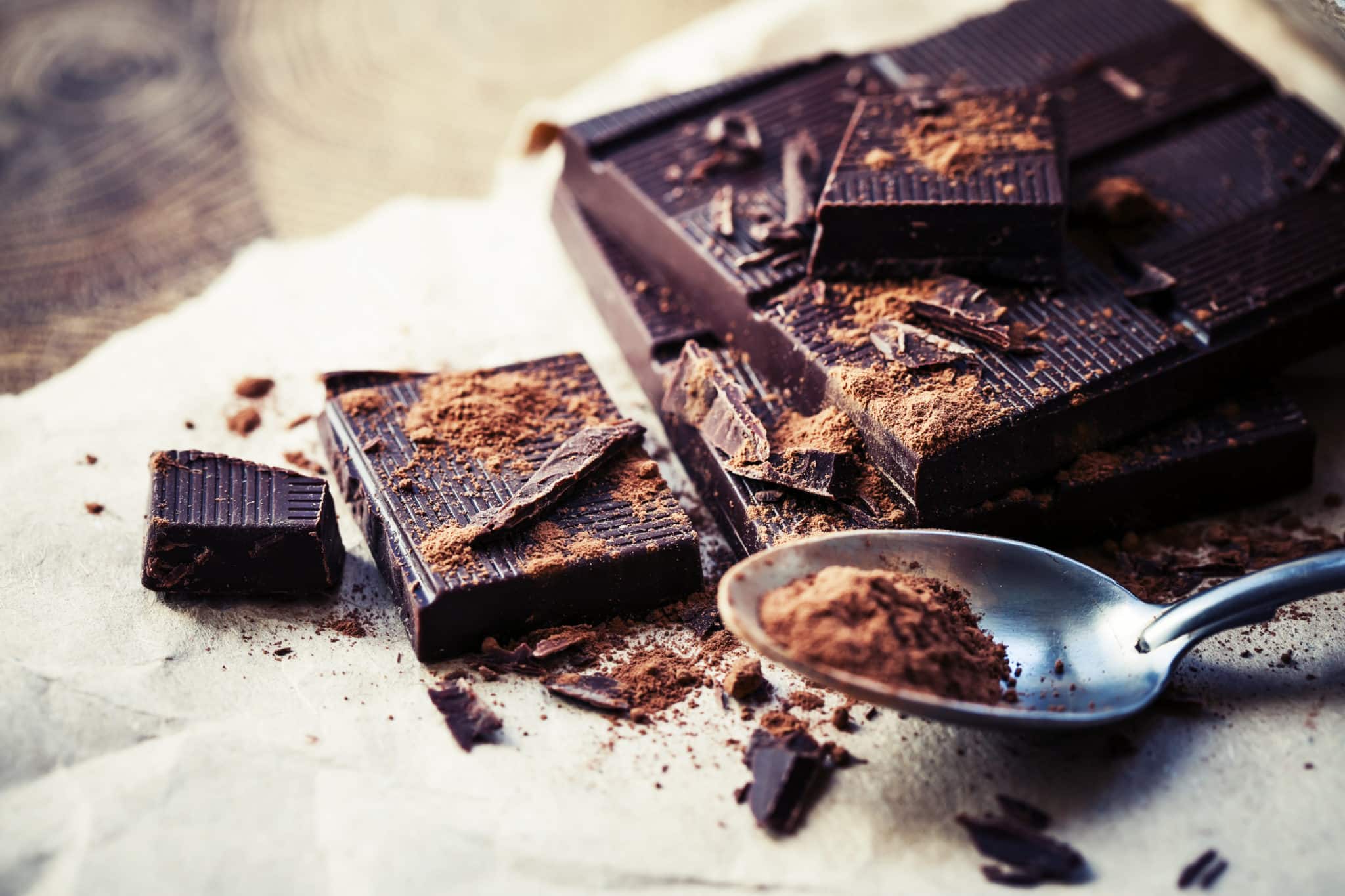 Did you know that eating dark chocolate can lower your cholesterol?