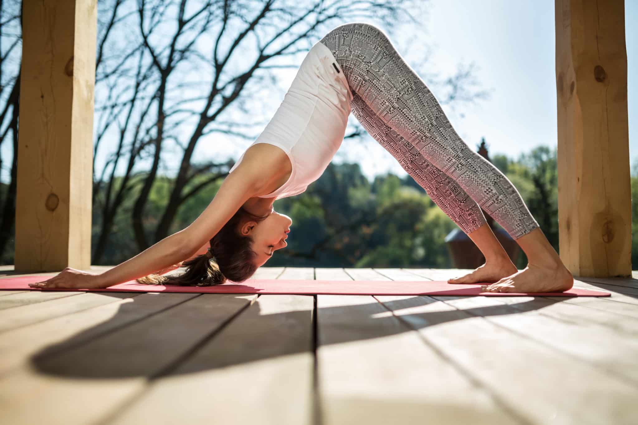 Try downward dog for anxiety.