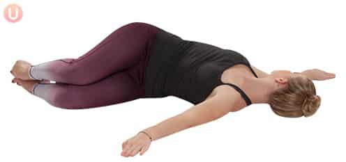 Yoga pose to end your practice on.