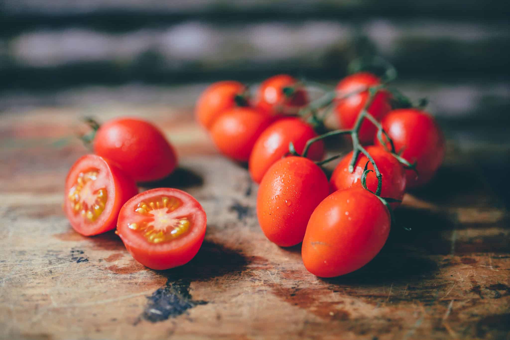 Cherry tomatoes for improved mood