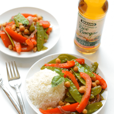 Check out this thai basil stir fry recipe from Fit Foodie Finds