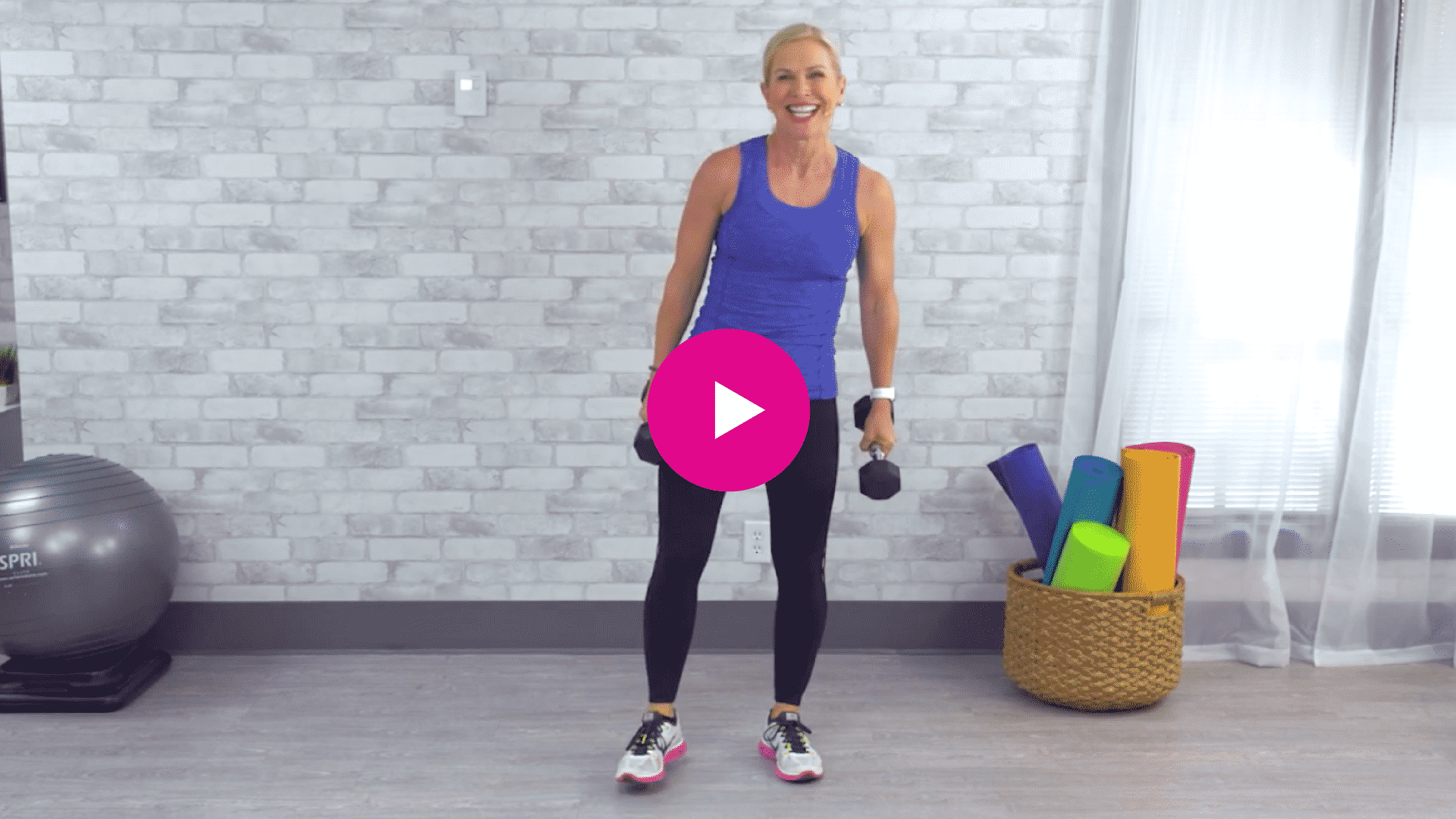 Chris Freytag performing a 10 minute tabata interval workout