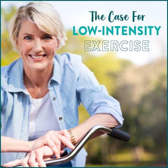 The Case For Low-Intensity Exercise