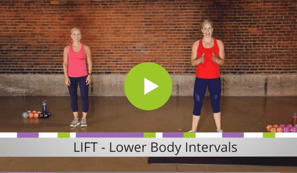 Chris Freytag and Jodi Sussner LIFT (Low Impact Functional Training) workout video