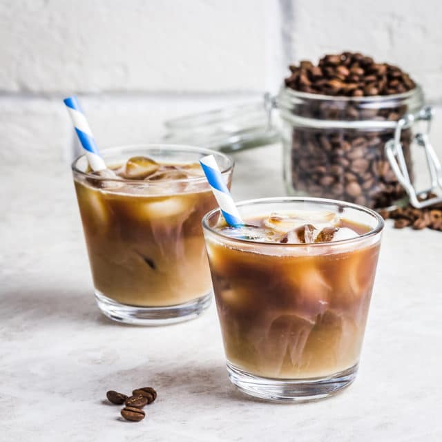 Lavender Honey Iced Coffee - Get Healthy U