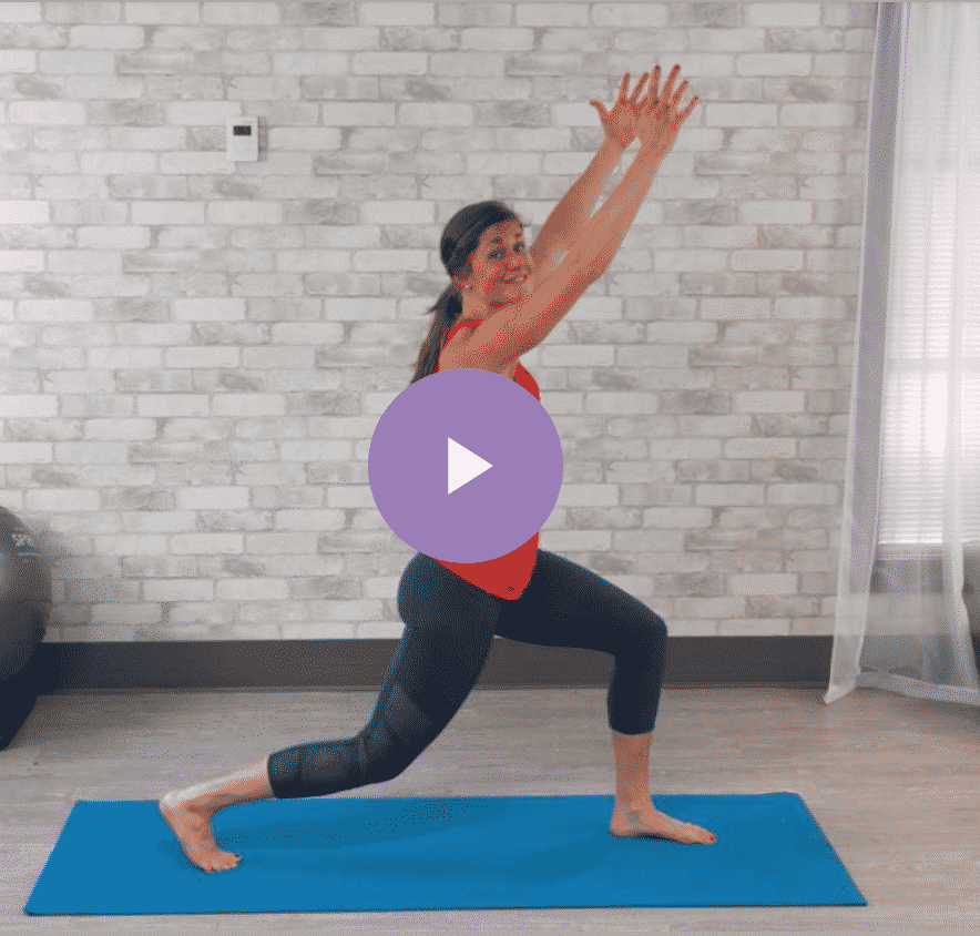 10-minute low impact barre cardio workout video