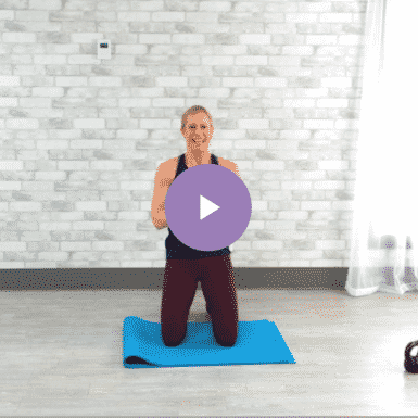 10-minute kettlebell workout video