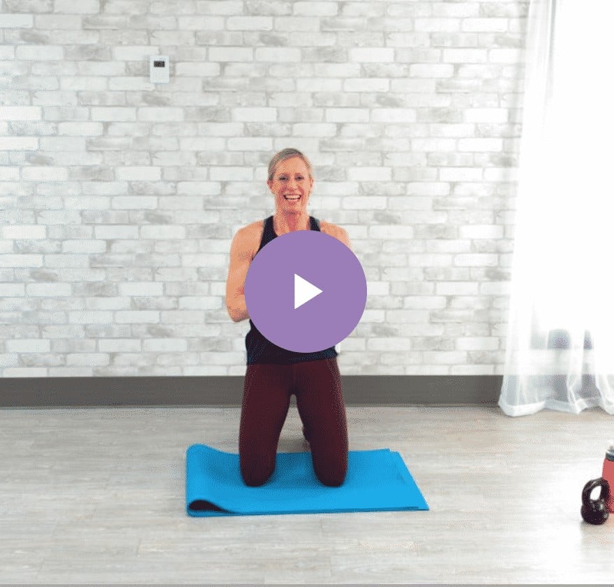 10-minute kettlebell workout video