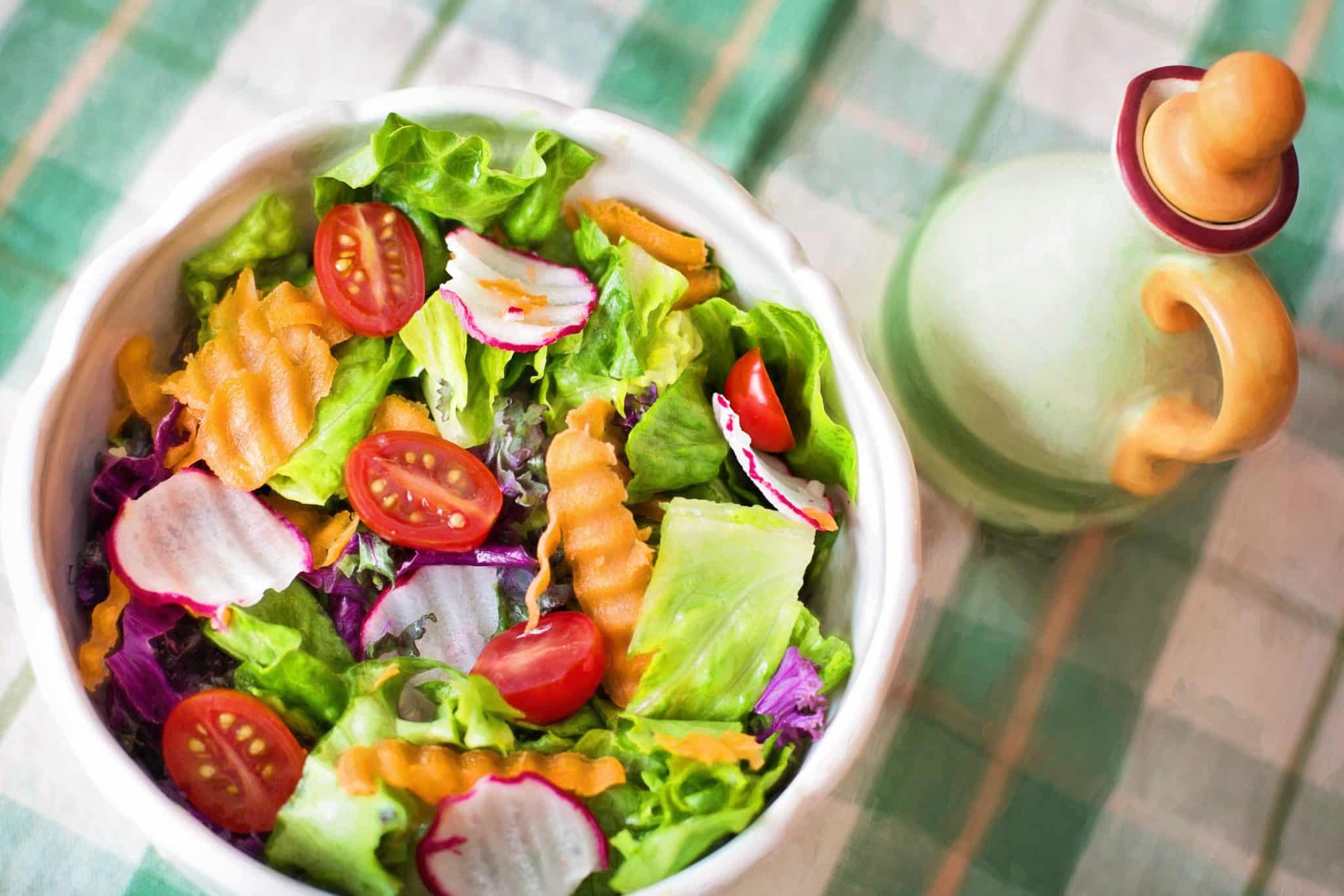 photo of vegetable salad