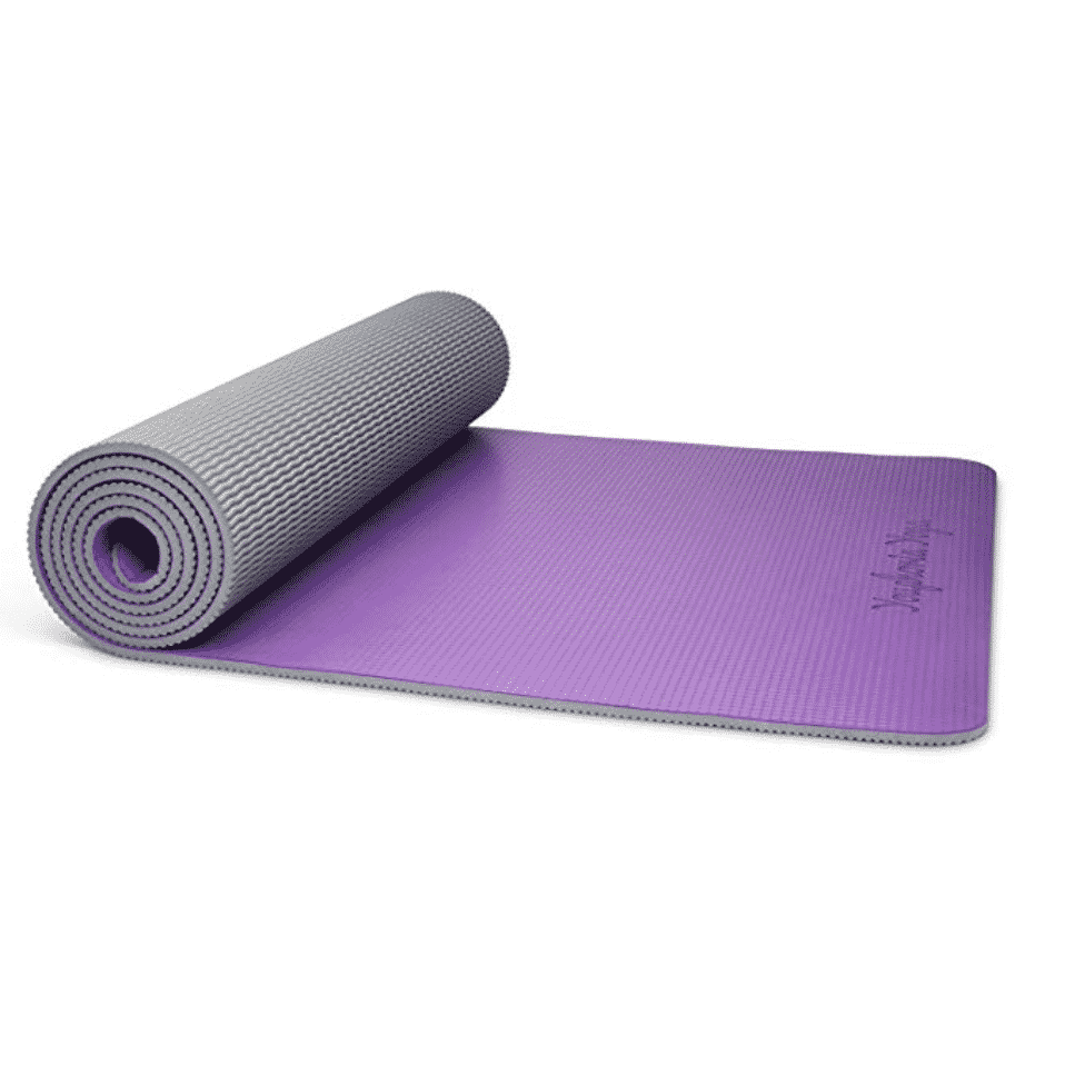 YUREN 10 mm yoga mat gentle joints eco NBR non-slip ashtanga bikram fitness soft gym mat including bag and carrying strap thick pad