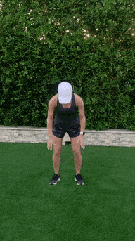 Chris Freytag performing the Burpee + 4 Punches 