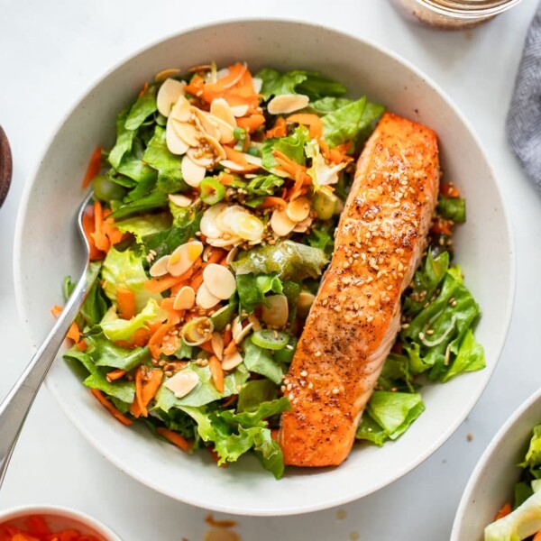 healthy teriyaki salmon recipe serving