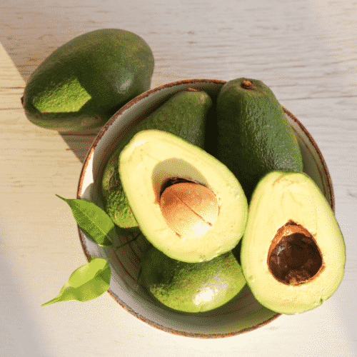 bowl of avocados