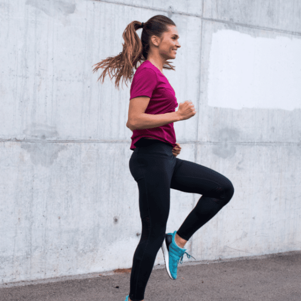 woman doing cardio workout