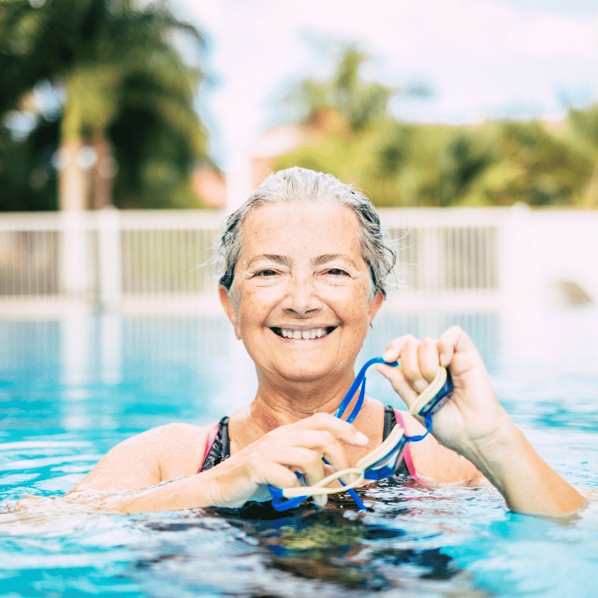 Pool Exercises For Seniors (30 Minute Pool Workout) - Get Healthy U